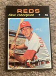 1971 Topps DAVE CONCEPCION ROOKIE 14 -- NOW BOOKS $80.00- $240.00 