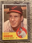 1963 TOPPS #345 BROOKS ROBINSON Books $120.00- $360.00