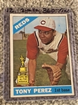1966 TOPPS #72 TONY PEREZ 2nd Year $120.00- $360.00 STUNING !!!