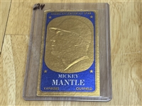 1965 Topps Embossed MICKEY MANTLE